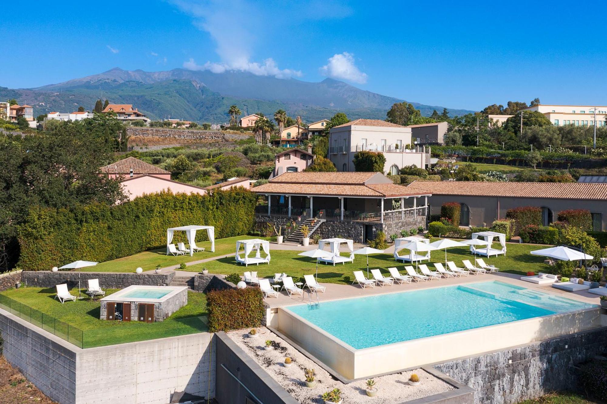 Kepos Etna Relais & Exclusive Spa Санта-Венеріна Екстер'єр фото